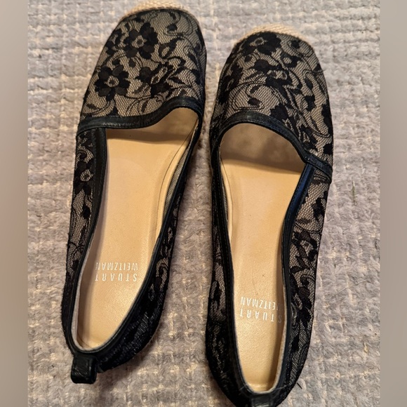 Stuart Weitzman Lace espadrilles Shoes size 7 - Picture 1 of 3